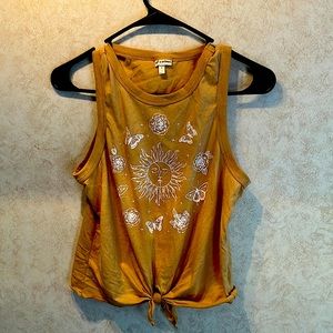 Yellow/orange tank top